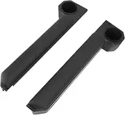 Door Armrest Cup Holder, Firm Adsorption Door Armrest Handle Storage Compartment Cover Armrest Console Box, Door Panel Arm Rest Cups Holder Replacement for Land Cruiser 70 Series