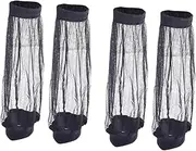 [Minkissy] Pants Bite Pants Net Pants Netting Pants Feet Protector Foot Cover Mesh Net Pants Hiking Pants