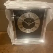 Bulova Holgate bell alarm clock b2266 NIB
