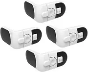 HAMPPLIES 4pcs Abs Safety Cupboard Locks for Boys and Girls Childproof Cupboard Locks Fridge Child Safety Refrigerator
