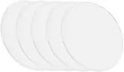 Ipetboom 5pcs Silicone Eyelash Holder Pads Transparent Lash Extension Mat for Secure Application Stable Grip and Easy Replacement Tool for Eyelash Extensions