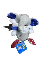 Elephant Donkey Plush Republican GOP Democrat political mascots stuffed animals