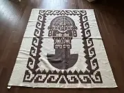 FINAL REDUCTION! NEVER USED! Huancatex (Peru) Alpaca — Reversible Blanket