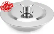 ® 1 Pack Universal Bath Plug, Sink Plug, Stainless Steel Drain Plug, 39Mm Hole,