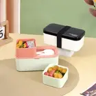 Bento Box Lunch Container Bpa-free Leak-proof Lunchbox Stackable Snack