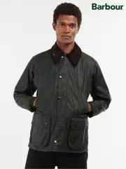 Barbour® Green Bedale Wax Jacket (U08972) | $608