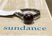 NWT Sundance Catalog Silver “Enchantment Pearl Ring” Size 8 $148