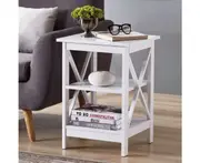 Long Island 2 Shelf Side Table