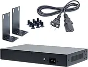 16 Port Fast Ethernet 10/100mbps PoE Switch with 2 Uplink Ports, Plug & Play