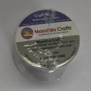 Mandala Crafts Wire Aluminum 16 Gauge 1.29mm 100ft Crafting Wire Spool