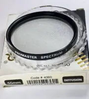 55mm Diffuser Glass Lens Filter 55 mm Diffused Soft Softer Look Diffusion E-55