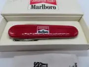 Marlboro Adventure Team Vintage Victorinox Swiss Army Knife Original Box Rare