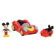 Disney Junior Mickey Mouse Transforming 15cm Vehicle w/ 8cm Figure Kids Toy 3y+