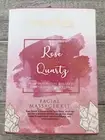 Rose Quartz Mini Facial Roller And Elixir Box Set Gift Crystal Massage Skin Care