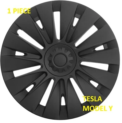(1 PC) 19" Replacement HubCap For Tesla Model Y 2021-2024 Automobile Wheel Cap