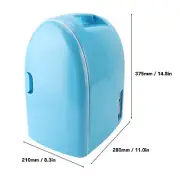 6L Mini Fridge Cooler&Warmer Quiet Energy Saving Portable Compact