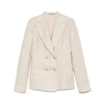 [Tagliatore] Tagliatore Double-breasted Blazer 40 IT NEUTRALS