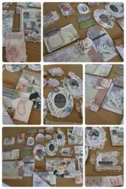 Junk Journal Handmade Ephemera Embellishments