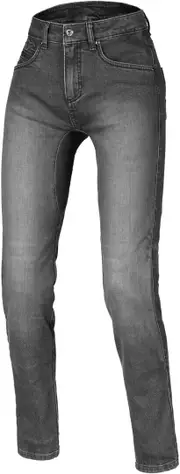 Macna Bloom Ladies Motorcycle Jeans, grey, Size 26 for Women