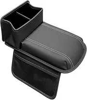 Heightening Armrest Pad,Car Center Console Cover Pad | Armrest Box Pad for Car, Console Cover with Storage Pockets for Cars, Auto, Trucks