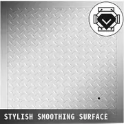 Recessed Manhole Cover 60 x 60 cm Clear Opening Galvanized Steel Drain Cover Overall Size 67 x 67 cm Sealed Square Manhole Cover and Frame Steel Man Hole