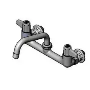 T&S Brass 5F-8WLB10 8" Wall Mount Workboard Mixing Faucet