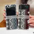 For Samsung Galaxy Z Flip6 Flip5 Flip4 3 Shockproof Clear Hard Slim Case Cover