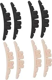 4 Pairs Forefoot Strips Stickers High Heel Pads Self-adhesive Heel Cushion Inserts Anti-slip High Heel Pads Heels Cushioning Pads Shoe Traction Pads