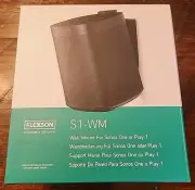 Flexson Single Wall Mount for Sonos One, One SL, and Play:1 Black S1-WM