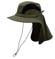 TILLEY Ultralight Cape Sunshield Sun Hat Olive Unisex Size Medium New with Tags