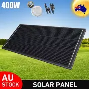 12V 400W Solar Panel Mono 400 Watt Home Fixed Caravan Camping Battery Charging