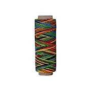 Multicolor Premium Waxed Polyester Thread for Leather Crafting, 1mm x 164ft