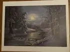 Jesse Barnes - “New Fallen Snow” - 1998, 16x24, S/N #1260/2500 with CoA