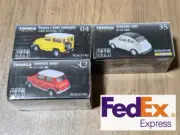 Tomica Premium Unlimited toys / Toyota Land Cruiser / Morris Mini / Subaru /3Set