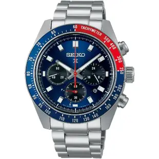 【SEIKO 精工】PROSPEX SPEEDTIMER 太陽能三眼計時手錶 送行動電源(SSC913P1/V192-0AH0B)