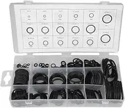 Rubber O Ring Sealing Assort Set Kit O Ring Washer Assortment Kit for Engineering Machinery Automobile, High Pressure High Temperature Wear