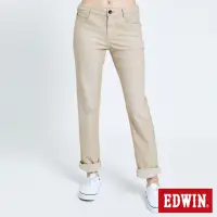 在飛比找momo購物網優惠-【EDWIN】女裝 JERSEYS迦績EJ3超彈中直筒牛仔褲