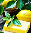 Lemon Handmade Organic Soap Bar Natural Oil Wonderful Scent Premium Body Spa