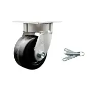 4 Inch Kingpinless Phenolic Wheel Swivel Caster with Swivel Lock Service Caster