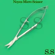 Professional Noyes Curve Micro Scissor 4.5'' Microsurgery Spring Scissors