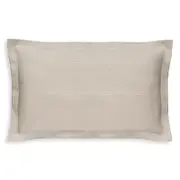 Dea Luxury Linens Villa Seta Cotton-Silk Matelasse King Sham