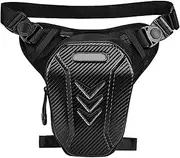 Labymos Waist Pack Motorcycle Drop Leg Bag for Men Women Outdoor Travel Hiking Cycling Leg Bag Waterproof Hard Shell Large Capacity