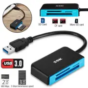 USB 3.0 2.0 CF Multi Memory Card Reader All In One New Micro SD HC SDXC TFLASH
