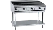 B+S Black Char Broiler 1200mm Natural Gas