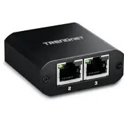 2-Port Gigabit Splitter with USB Type C Power, TEG-102S, Splits One Network C...