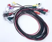 NEW - Spacelabs TruLink 40" 10 Lead Shielded ECG Wire Set (Pinch) 700-0006-18