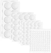 VILLFUL Round Acrylic Double-Sided Tape 204 Pcs Dots for Scrapbooking Balloon Adhesion Craft Glue Alternatives