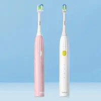 在飛比找PChome24h購物優惠-G-PLUS 刷豹 音波電動牙刷ET-A003S+一年份刷頭