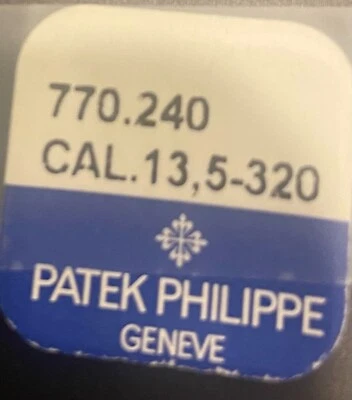 Patek Philippe 13.5-320 Mainspring