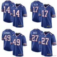 在飛比找蝦皮購物優惠-Np2 Buffalo Bills NFL 橄欖球球衣 Di